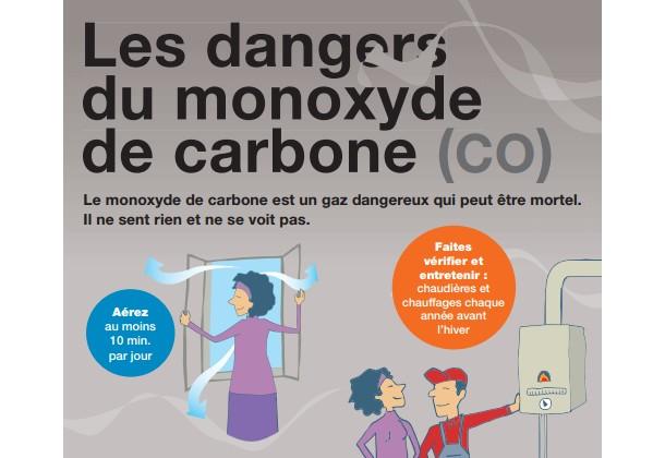 Comment éviter les intoxications au monoxyde de carbone en hiver ? - Santé  - Solidarité, hébergement, logement et populations vulnérables, santé -  Actions de l'État - Les services de l'État en Morbihan